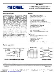 MIC22602 datasheet pdf Microchip