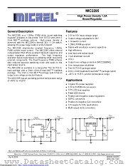 MIC2295YML-TR datasheet pdf Microchip