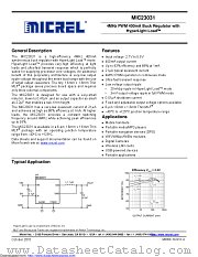 MIC23031-CYMT-TR datasheet pdf Microchip