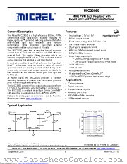 MIC23050-SYML-TR datasheet pdf Microchip