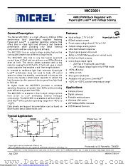 MIC23051 datasheet pdf Microchip
