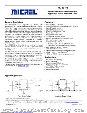 MIC23153-GYMT-TR datasheet pdf Microchip