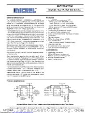 MIC2505-1YM datasheet pdf Microchip