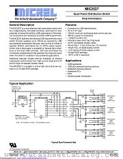 MIC2537-1YM datasheet pdf Microchip
