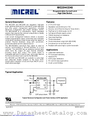 MIC2548-1YMM-TR datasheet pdf Microchip