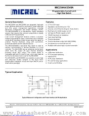 MIC2544A datasheet pdf Microchip