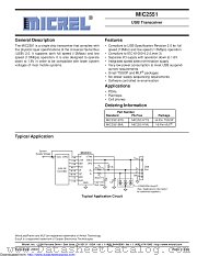 MIC2551AYML-TR datasheet pdf Microchip
