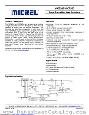 MIC2582-JYM-TR datasheet pdf Microchip