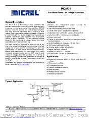 MIC2774L-25YM5-TR datasheet pdf Microchip