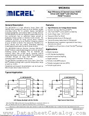 MIC2843A datasheet pdf Microchip