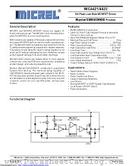 MIC4421ZM-TR datasheet pdf Microchip