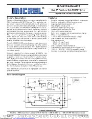 MIC4424YM datasheet pdf Microchip