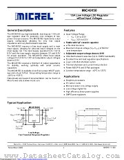 MIC49150-1.8WR-TR datasheet pdf Microchip