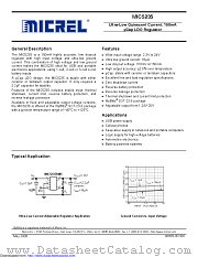 MIC5235-2.5YM5-TR datasheet pdf Microchip