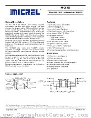 MIC5259-2.5YD5-TX datasheet pdf Microchip