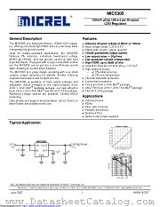 MIC5305-1.5YD5-TX datasheet pdf Microchip