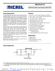 MIC5378YC5-TR datasheet pdf Microchip