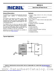 MIC6315-26D2UY-TR datasheet pdf Microchip