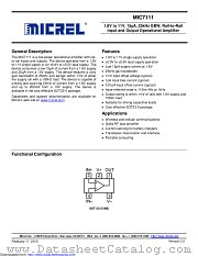 MIC7111 datasheet pdf Microchip
