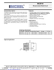MIC8114 datasheet pdf Microchip