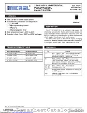 SY10EP11UKG-TR datasheet pdf Microchip