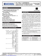 SY100E222LTY datasheet pdf Microchip