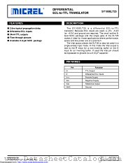 SY100ELT25 datasheet pdf Microchip