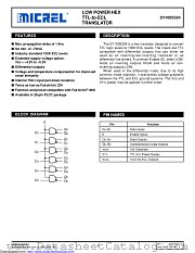 SY100S324JY-TR datasheet pdf Microchip
