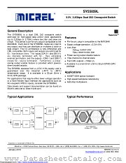 SY55859LMG datasheet pdf Microchip