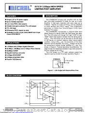 SY88923AV datasheet pdf Microchip