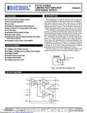 SY88943V datasheet pdf Microchip