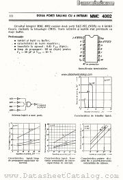 MMC4002 datasheet pdf Microelectronica