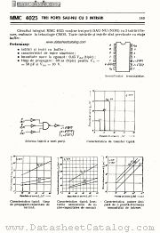 MMC4025 datasheet pdf Microelectronica