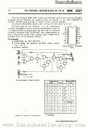 MMC4027 datasheet pdf Microelectronica