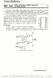 MMC4043 datasheet pdf Microelectronica