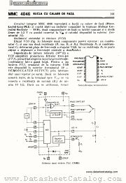 MMC4046 datasheet pdf Microelectronica