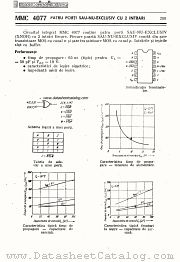 MMC4077 datasheet pdf Microelectronica