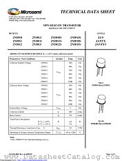 JANTX2N5011 datasheet pdf Microsemi
