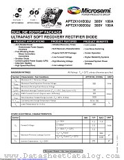 APT2X101D30J datasheet pdf Microsemi