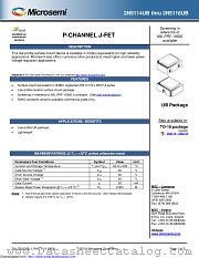 MV2N5115UBE3 datasheet pdf Microsemi
