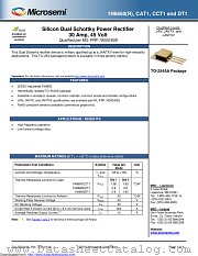 JAN1N6660DT1 datasheet pdf Microsemi