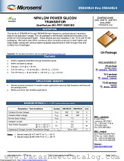 JAN2N3439U4 datasheet pdf Microsemi