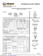 JANTXV2N5666U3 datasheet pdf Microsemi