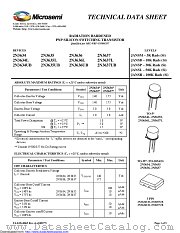 JANSR2N3634L datasheet pdf Microsemi