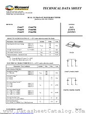 JANTX1N6658 datasheet pdf Microsemi