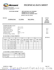 JANLL3595A datasheet pdf Microsemi