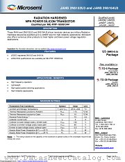 JANSD2N5154U3 datasheet pdf Microsemi
