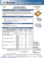 JANTXV2N7227U datasheet pdf Microsemi