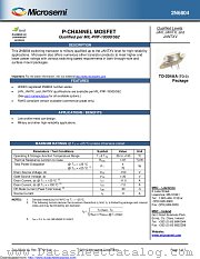 2N6804 datasheet pdf Microsemi