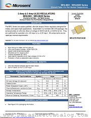 MHL8601A5C datasheet pdf Microsemi